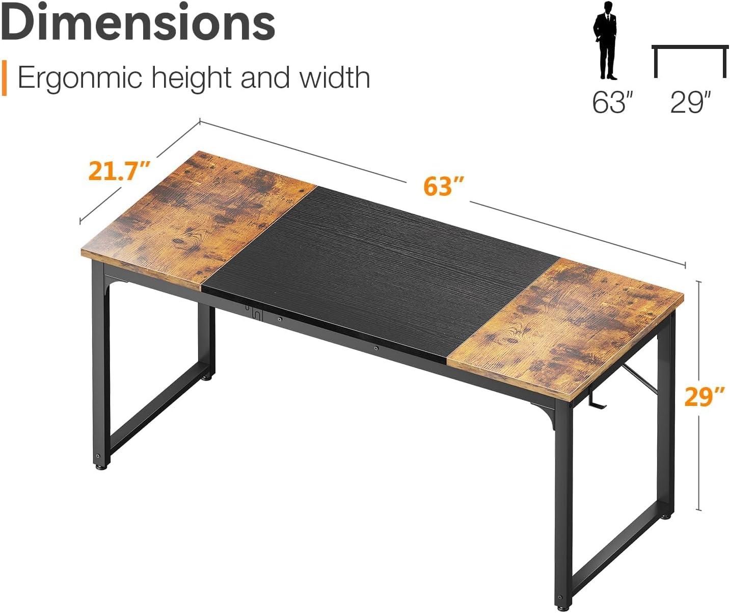 We Tried Coleshome 71-Inch Desk: Our Balanced Review